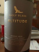 禾富海拔西拉干紅葡萄酒(Wolf Blass Altitude Shiraz, South Australia, Australia)