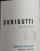 杜里古蒂家族珍藏系列赤霞珠干紅葡萄酒(Familia Durigutti Reserva Cabernet Sauvignon, Mendoza, Argentina)