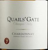 魅爾斯堡酒莊斯圖爾特家族珍藏霞多麗白葡萄酒(Quails' Gate Stewart Family Reserve Chardonnay, Okanagan Valley, Canada)