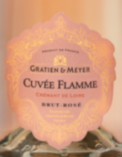 格拉蒂安&梅耶弗拉姆特酿桃红起泡酒(Maison Gratien & Meyer Cuvee Flamme Brut Rose, Loire Valley, France)