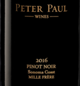 彼得保羅酒莊米勒弗雷爾黑皮諾干紅葡萄酒(Peter Paul Wines Mille Frere Pinot Noir, Sonoma Coast, USA)