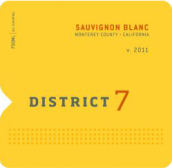 第7區(qū)酒莊長(zhǎng)相思干白葡萄酒(District 7 Sauvignon Blanc, Monterey County, USA)