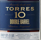 桃樂(lè)絲酒莊10雙桶混釀皇家珍藏白蘭地(Torres 10 Double Barrel Reserva Imperial Brandy, Penedes, Spain)