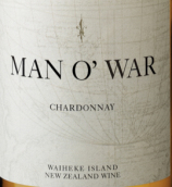 門歐沃酒莊霞多麗白葡萄酒(Man O' War Estate Chardonnay, Waiheke Island, New Zealand)