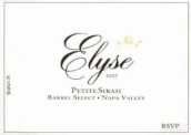 伊萊斯木桶精選小西拉干紅葡萄酒(Elyse Winery Barrel Select Petite Sirah, Napa Valley, USA)