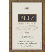 貝茨家族教父干紅葡萄酒(Betz Family Winery Le Parrain, Columbia Valley, USA)