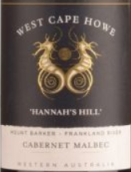 西岬洞酒莊漢娜山赤霞珠-馬爾貝克紅葡萄酒(West Cape Howe Hannah's Hill Cabernet - Malbec, Great Southern, Australia)