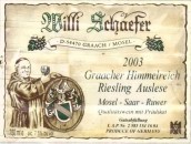 舍費爾格拉齊仙境園雷司令精選白葡萄酒(Weingut Willi Schaefer Graacher Himmelreich Riesling Auslese, Mosel, Germany)