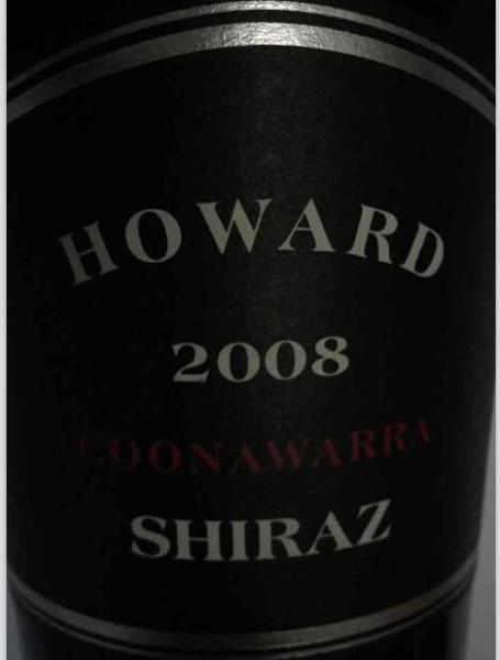 howard shiraz, coonawarra, australia