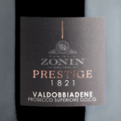 卓林酒莊1821特釀特干型普洛賽克起泡酒(Zonin Cuvee Prestige 1821 Extra Dry Prosecco, Veneto, Italy)