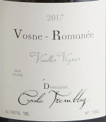 塞西爾·特倫布雷（沃恩-羅曼尼村）老藤紅葡萄酒(Domaine Cecile Tremblay Vosne-Romanee Vieilles Vignes, Cote de Nuits, France)