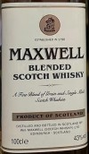 麥克斯韋酒莊蘇格蘭調和威士忌(Maxwell Blended Scotch Whisky, Scotland)