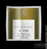 麦格根精选霞多丽干白葡萄酒(McGuigan The Shortlist Chardonnay, Adelaide Hills, Australia)