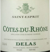 德拉斯兄弟酒莊精神白葡萄酒(Delas Freres Saint Esprit Blanc, Cotes du Rhone, France)