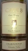 洞穴霞多麗干白葡萄酒(Cave B Estate Winery Chardonnay, Columbia Valley, USA)