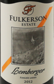 富爾克森酒莊萊姆貝格干紅葡萄酒(Fulkerson Winery Lemberger, Finger Lakes, USA)