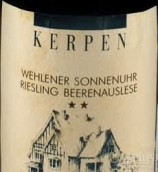 Weingut Kerpen Wehlener Sonnenuhr Riesling Beerenauslese, Mosel, Germany