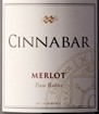 森納巴梅洛干紅葡萄酒(Cinnabar Merlot, Paso Robles, USA)