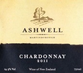 阿什維爾霞多麗干白葡萄酒(Ashwell Vineyards Chardonnay, Martinborough, New Zealand)