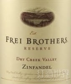 弗雷兄弟酒莊珍藏仙粉黛紅葡萄酒(Frei Brothers Reserve Zinfandel, Dry Creek Valley, USA)