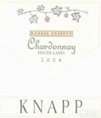 科納普橡木桶珍藏霞多麗干白葡萄酒(Knapp Winery Barrel Reserve Chardonnay, Finger Lakes, USA)