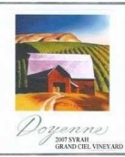 里尔多尼天蓝园西拉干红葡萄酒(DeLille Cellars Doyenne Grand Ciel Vineyard Syrah, Red Mountain, USA)