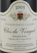 庫奎德酒莊（伏舊特級園）紅葡萄酒(Domaine Odoul-Coquard, Clos de Vougeot Grand Cru, France)