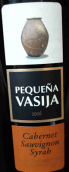 Pequena Vasija Cabernet Sauvignon - Syrah, Mendoza, Argentina