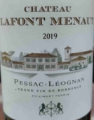 拉豐特城堡白葡萄酒(Chateau Lafont-Menaut Blanc, Pessac-Leognan, France)