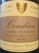 安得佩雷酒莊香頌園白葡萄酒(Andre Perret Clos Chanson, Condrieu, France)