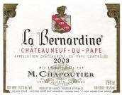 莎普蒂尔酒庄博尔纳迪教皇新堡红葡萄酒(M. Chapoutier La Bernardine, Chateauneuf-du-Pape, France)