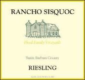 蘭徹酒莊雷司令干白葡萄酒(Rancho Sisquoc Winery Riesling, Santa Barbara County, USA)