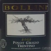 Bollini Pinot Grigio, Trentino, Italy