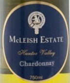 麥克萊什霞多麗干白葡萄酒(Mcleish Estate Chardonnay,Hunter Valley,Australia)