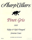 夏普酒莊凱琳和科爾園灰皮諾干白葡萄酒(Sharp Cellars Kalyn & Kole Vineyard Pinot Gris, Sonoma Coast, USA)