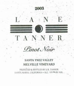 天勒梅爾維爾園黑皮諾干紅葡萄酒(Lane Tanner Melville Vineyard Pinot Noir, Santa Ynez Valley, USA)