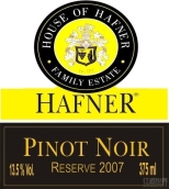 哈夫納之屋珍藏黑皮諾干紅葡萄酒(House of Hafner Reserve Pinot Noir, Neusiedlersee, Austria)