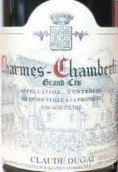 杜卡酒莊（香牡-香貝丹特級園）紅葡萄酒(Domaine Claude Dugat Charmes-Chambertin Grand Cru, Cote de Nuits, France)