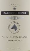 巴倫·庫(kù)珀長(zhǎng)相思干白葡萄酒(Baroncooper Wines Sauvignon Blanc, Sonoma County, USA)