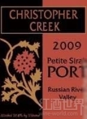 克里斯多夫小西拉波特酒(Christopher Creek Petite Sirah Port, Russian River Valley, USA)