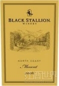 黑駿馬麝香甜白葡萄酒(Black Stallion Winery Muscat, North Coast, USA)