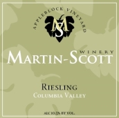 馬丁斯科特蘋果園雷司令干白葡萄酒(Martin Scott Appleblock Vineyard Riesling, Columbia Valley, USA)