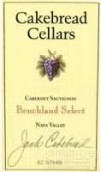 卡布瑞階地精選赤霞珠干紅葡萄酒(Cakebread Cellars Benchland Select Cabernet Sauvignon, Napa Valley, USA)