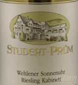 Weingut Studert-Prum Wehlener Sonnenuhr Riesling Kabinett, Mosel, Germany