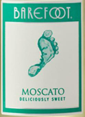 貝爾富特酒莊莫斯卡托甜白葡萄酒(Barefoot Cellars Moscato, California, USA)