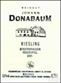 Weingut Johann Donabaum Bergterrassen Riesling Federspiel, Wachau, Austria