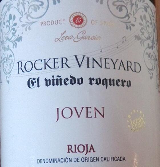 lean garcia rocker vineyard joven, rioja, spain红酒评分|葡萄酒