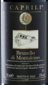 卡普里利酒莊布魯奈羅紅葡萄酒(Caprili Brunello di Montalcino DOCG, Tuscany, Italy)