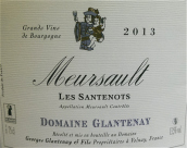 皮埃爾父子酒莊桑特諾園（默爾索村）白葡萄酒(Domaine Glantenay Pierre et Fils Les Santenots,Meursault, France)