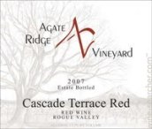 瑪瑙嶺混釀紅葡萄酒(Agate Ridge Cascade Terrace Red Red Blend, Rogue Valley, USA)